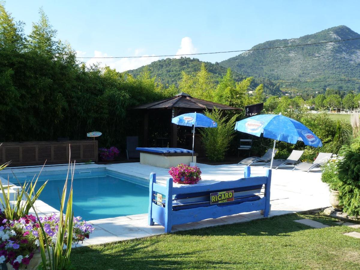 Les Bambous B&B Levens Dış mekan fotoğraf
